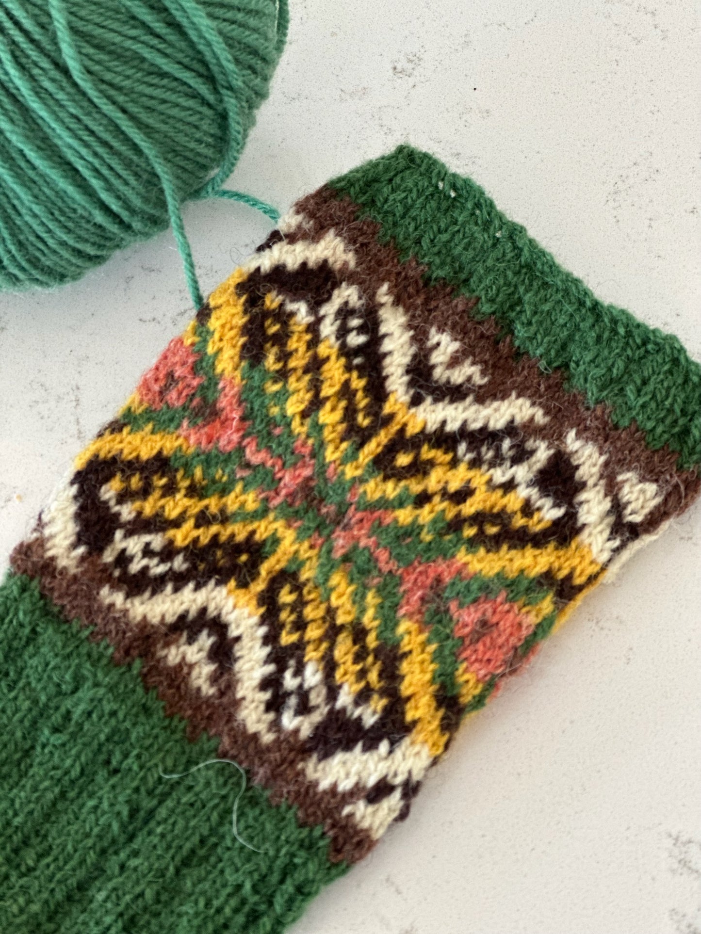 Workshop Fair Isle & scones